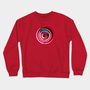 Flamingo Fun Mandala Crewneck Sweatshirt